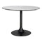 Metal tulip Table w/ Marble Top