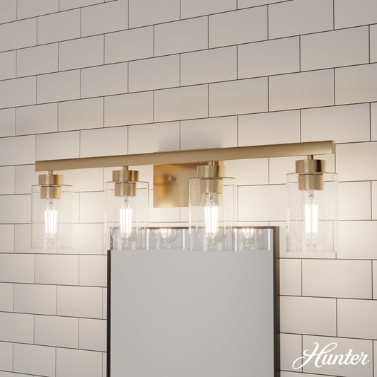 HUNTER HARTLAND ALTURAS 4 LIGHT VANITY
