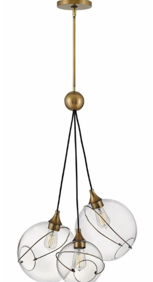 Large Three Light Pendant