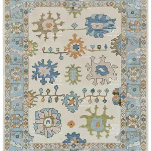 9x12 Modern Oushak style Hand knotted Rug