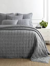Lush Linen Puff Coverlet