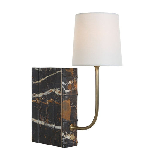 Book Mini Lamp Michelangelo Marble