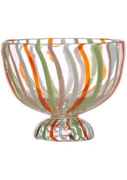 Glass Footed Bowl