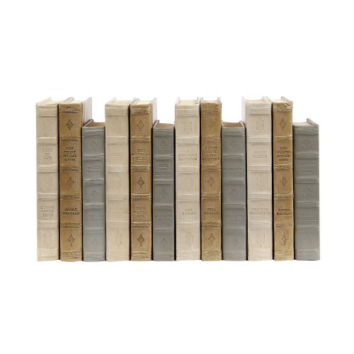 English Fine Leatherbound Book