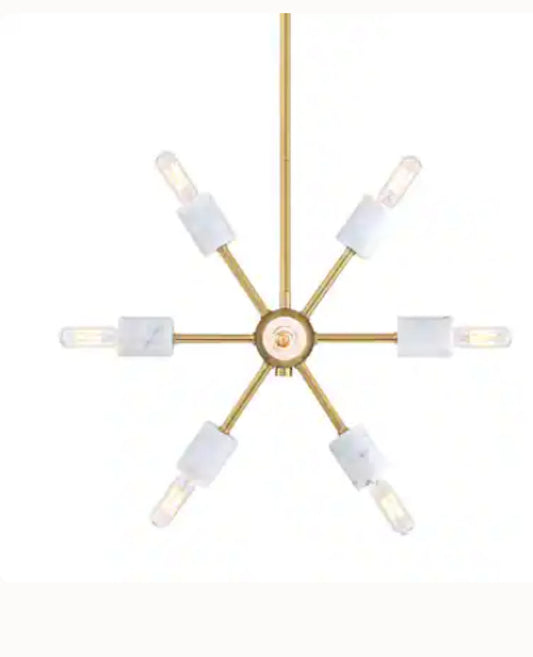 STAR BURST CHANDELIER