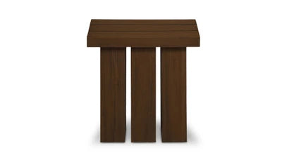 Denby Outdoor Side Table-Brown