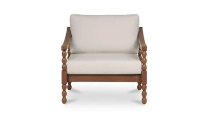 Delilah Outdoor Accent Chair-Brown