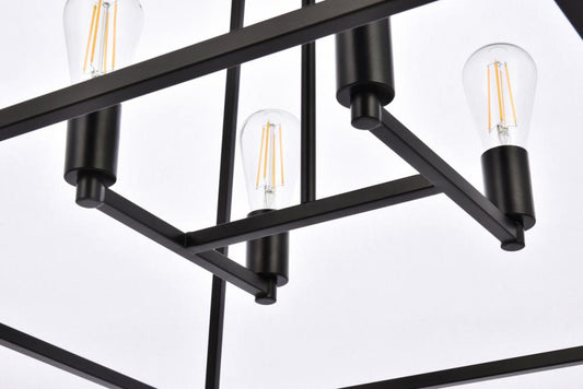 Declan pendant in black
